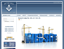 Tablet Screenshot of howard101.net